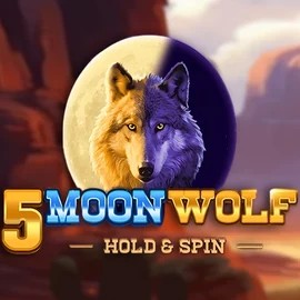 Logo of 5 Moon Wolf from Apparat Gaming at VeloBet Casino