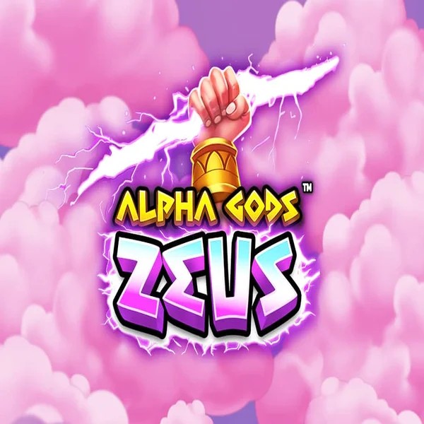 Alpha Gods Zeus slot logo by PearFiction Studios at VeloBet CasinoAlpha Gods Zeus