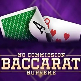 Baccarat Supreme slot logo by OneTouch Games at VeloBet CasinoBaccarat Supreme
