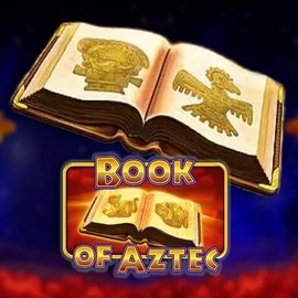 Book of Aztec slot logo by Amatic Industries at VeloBet CasinoBook of Aztec