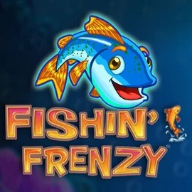 Fishin Frenzy slot logo by Blueprint Gaming at VeloBet CasinoFishin Frenzy