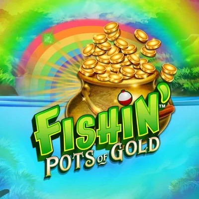 Fishin Pots Of Gold logo by Gameburger Studios at VeloBet CasinoFishin Pots Of Gold
