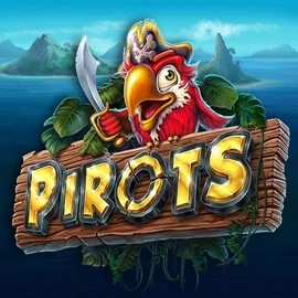 Logo of Pirots from ELK Studios at VeloBet Casino