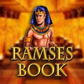 Slots logo of Ramses Book from Gamomat at VeloBet Casino