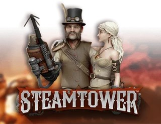 Steam Tower Slot logo – Slots by NetEnt at VeloBet Casino