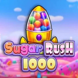 Sugar Rush 1000 logo by Pragmatic Play at VeloBet CasinoSugar Rush 1000