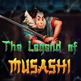 Logo of The Legend of Musashi from Peter & Sons at VeloBet Casino