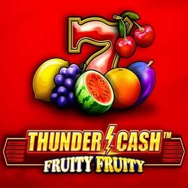 Thunder Cash Fruity Fruity slot logo by Novomatic at VeloBet CasinoThunder Cash Fruity Fruity